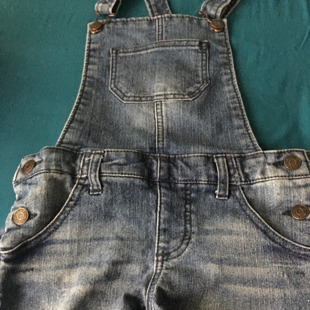 Two Girls short overalls